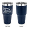 Sister Quotes and Sayings 30 oz Stainless Steel Ringneck Tumblers - Navy - Single Sided - APPROVAL