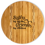 Sister Quotes and Sayings Bamboo Cutting Board