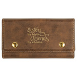 Sister Quotes and Sayings Cards & Dice Set - Rustic Brown