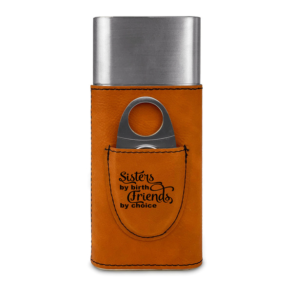 Sister Quotes and Sayings Cigar Case with Cutter - FRONT