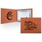 Sister Quotes and Sayings Leatherette Certificate Holder