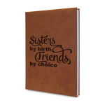 Sister Quotes and Sayings Leatherette Journal (Personalized)