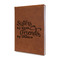 Sister Quotes and Sayings Cognac Leatherette Journal - Main