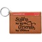 Sister Quotes and Sayings Leatherette Keychain ID Holder - Single Sided
