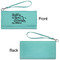 Sister Quotes and Sayings Ladies Wallets - Faux Leather - Teal - Front & Back View