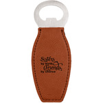 Sister Quotes and Sayings Leatherette Bottle Opener - Double Sided