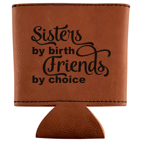 Custom Sister Quotes and Sayings Leatherette Can Sleeve