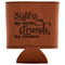 Sister Quotes and Sayings Leatherette Can Sleeve - Flat