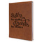 Sister Quotes and Sayings Leatherette Journal - Large - Single Sided