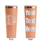 Sister Quotes and Sayings Peach RTIC Everyday Tumbler - 28 oz. - Front and Back