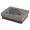 Sister Quotes and Sayings Small Engraved Gift Box with Leather Lid - Front/Main