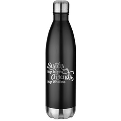 Sister Quotes and Sayings Water Bottle - 26 oz. Stainless Steel - Laser Engraved