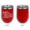 Sister Quotes and Sayings Stainless Wine Tumblers - Red - Single Sided - Approval