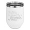 Sister Quotes and Sayings Stemless Stainless Steel Wine Tumbler - White - Double Sided