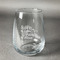 Sister Quotes and Sayings Stemless Wine Glass - Front/Approval