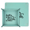 Sister Quotes and Sayings Teal Faux Leather Valet Trays - PARENT MAIN
