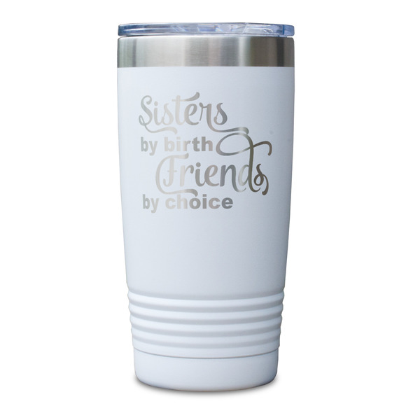 Sister Quotes and Sayings White Polar Camel Tumbler - 20oz - Single Sided - Approval