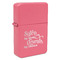 Sister Quotes and Sayings Windproof Lighters - Pink - Front/Main
