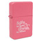 Sister Quotes and Sayings Windproof Lighter - Pink - Single Sided