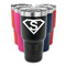 Super Hero Letters 30 oz Stainless Steel Ringneck Tumblers - Parent/Main