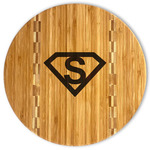 Super Hero Letters Bamboo Cutting Board (Personalized)