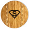 Super Hero Letters Bamboo Cutting Boards - FRONT