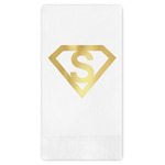 Super Hero Letters Guest Napkins - Foil Stamped