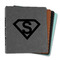 Super Hero Letters Leather Binders - 1" - Color Options