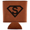 Super Hero Letters Leatherette Can Sleeve - Flat