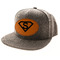 Super Hero Letters Leatherette Patches - LIFESTYLE (HAT) Oval