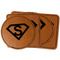Super Hero Letters Leatherette Patches - MAIN PARENT