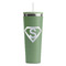 Super Hero Letters Light Green RTIC Everyday Tumbler - 28 oz. - Front