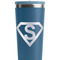 Super Hero Letters Steel Blue RTIC Everyday Tumbler - 28 oz. - Close Up
