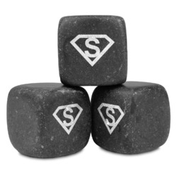 Super Hero Letters Whiskey Stone Set (Personalized)