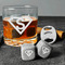 Super Hero Letters Whiskey Stones - Set of 3 - In Context