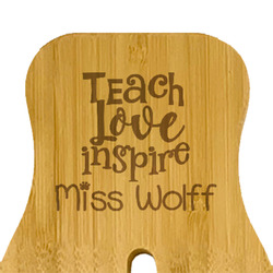 Teacher Gift Bamboo Salad Mixing Hands (Personalized)