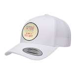 Teacher Gift Trucker Hat - White (Personalized)
