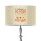 Teacher Quote 12" Drum Lampshade - ON STAND (Poly Film)