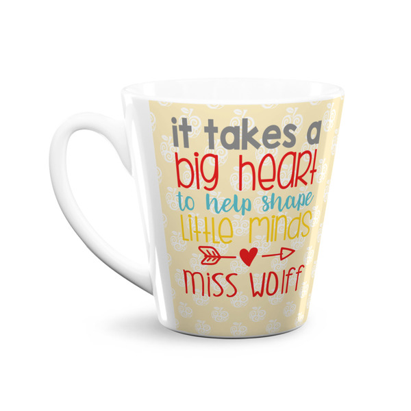 Teacher Quote 12 Oz Latte Mug - Front
