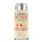 Teacher Quote 12oz Tall Can Sleeve - FRONT (on can)