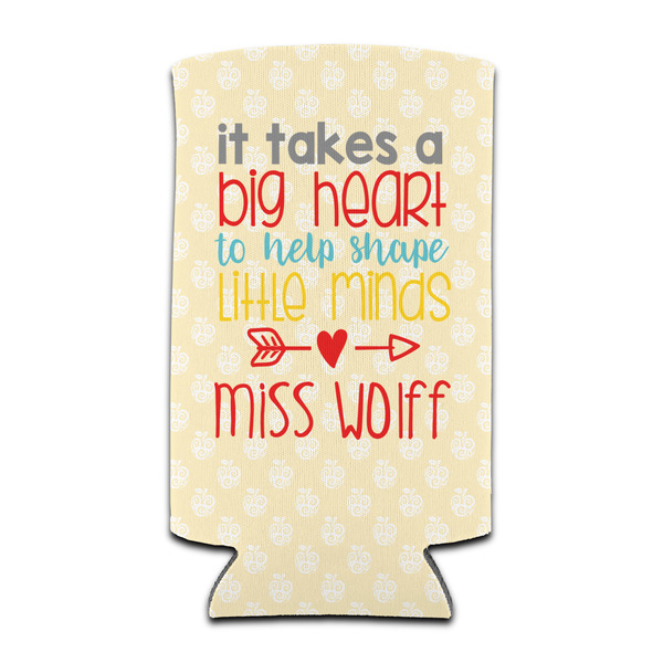 Custom Teacher Gift Can Cooler - Tall 12 oz - Single (Personalized)