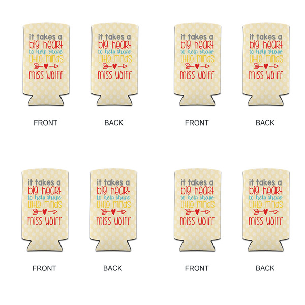 Teacher Quote 12oz Tall Can Sleeve - Set of 4 - APPROVAL