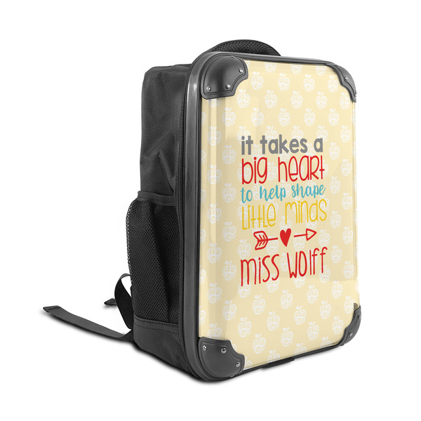 Teacher Quote 15" Backpack - ANGLE VIEW