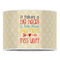 Teacher Quote 16" Drum Lampshade - FRONT (Poly Film)