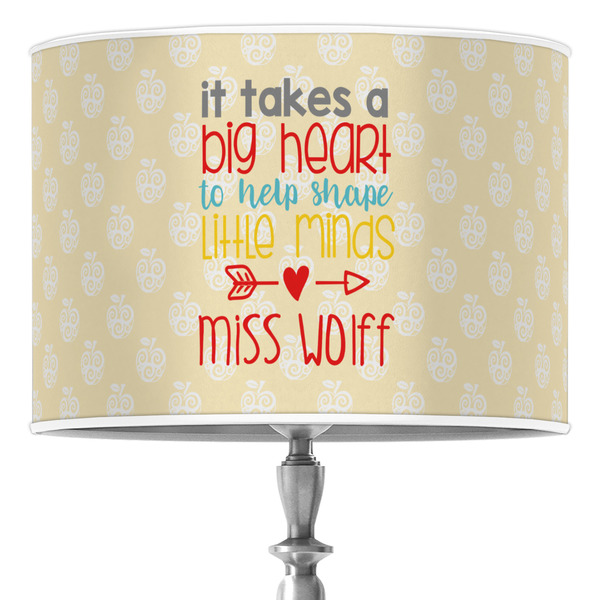 Custom Teacher Gift Drum Lamp Shade (Personalized)