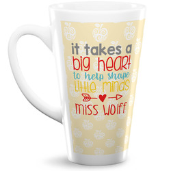 Teacher Gift 16 oz Latte Mug (Personalized)