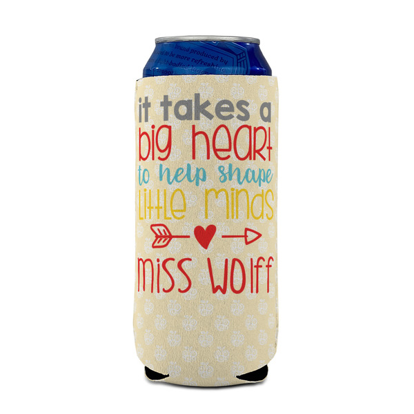 Teacher Quote 16oz Can Sleeve - FRONT (on can)