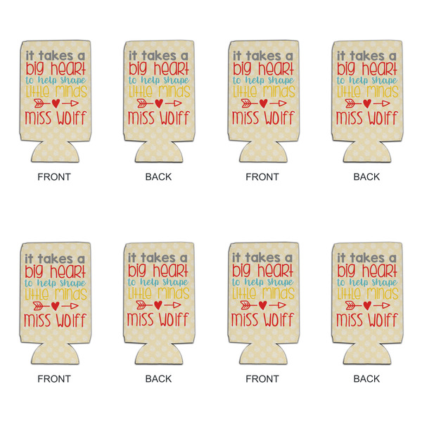 Teacher Quote 16oz Can Sleeve - Set of 4 - APPROVAL