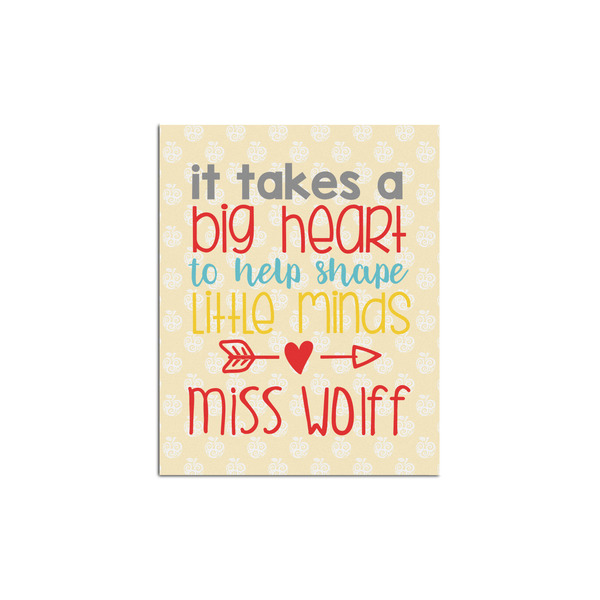 Custom Teacher Gift Posters - Matte - 16" x 20" (Personalized)