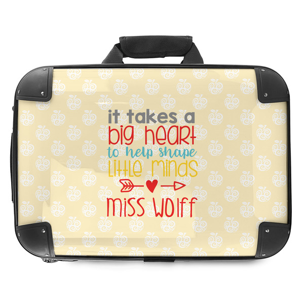 Custom Teacher Gift Hard Shell Briefcase - 18" (Personalized)